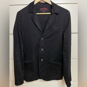 Tripp NYC Men's Black and Red Coat